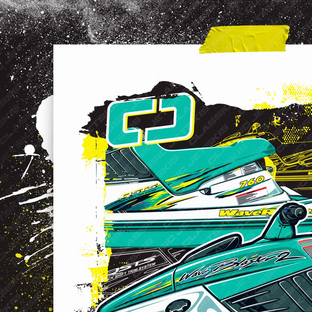 Yamaha Wave Blaster II 1998 Print