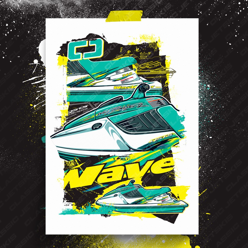 Yamaha Wave Blaster II 1998 Print