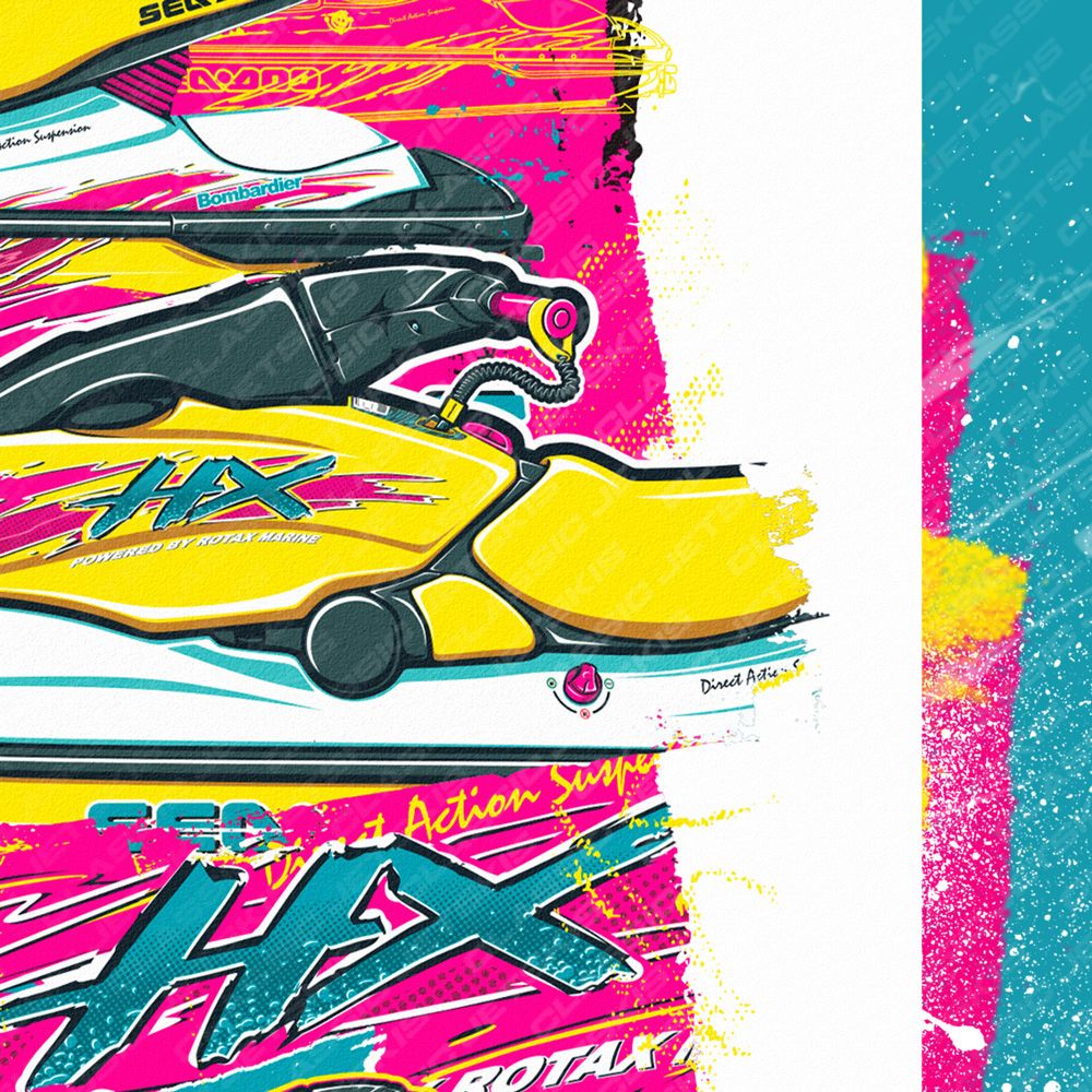 Seadoo HX 1996 Print
