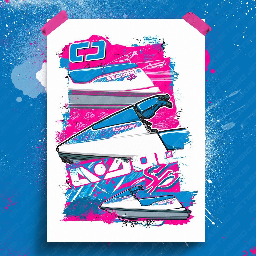 Seadoo SP 1994 Print