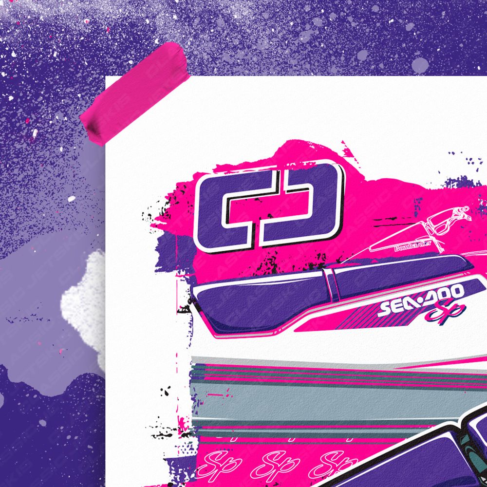 Seadoo SP 1993 Print