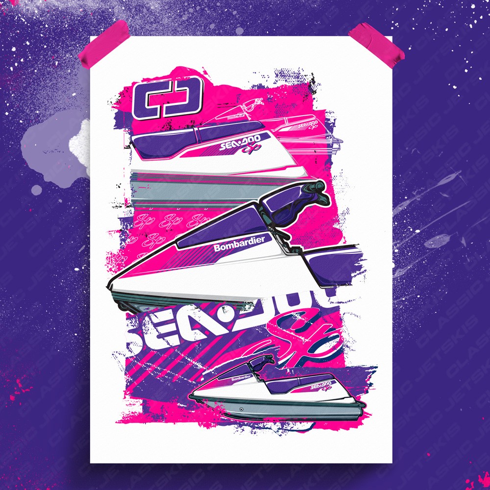 Seadoo SP 1993 Print