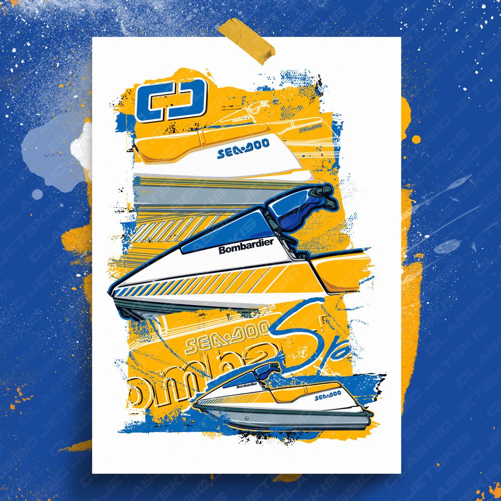 Seadoo SP 1990 Print
