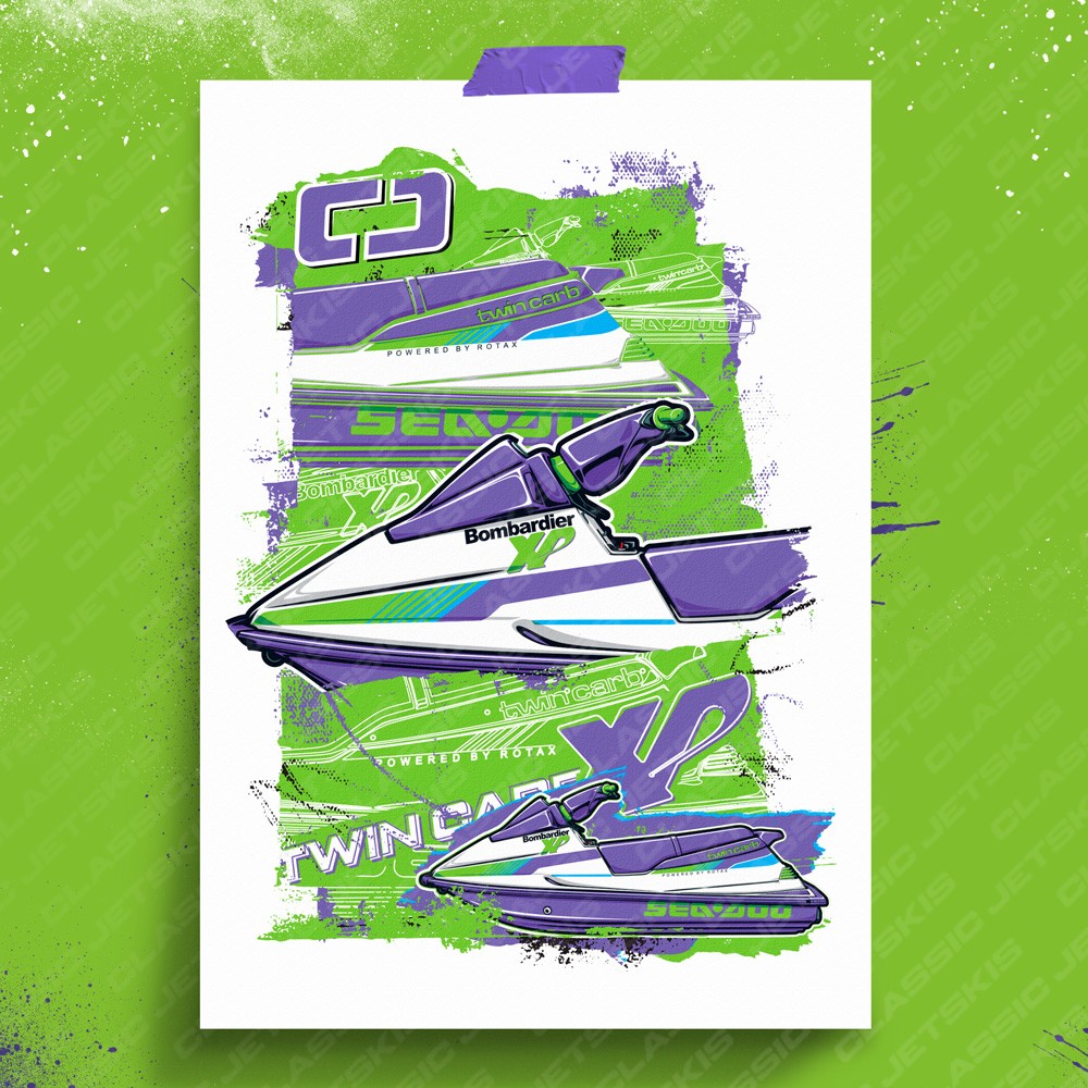 Seadoo XP 1991 Print
