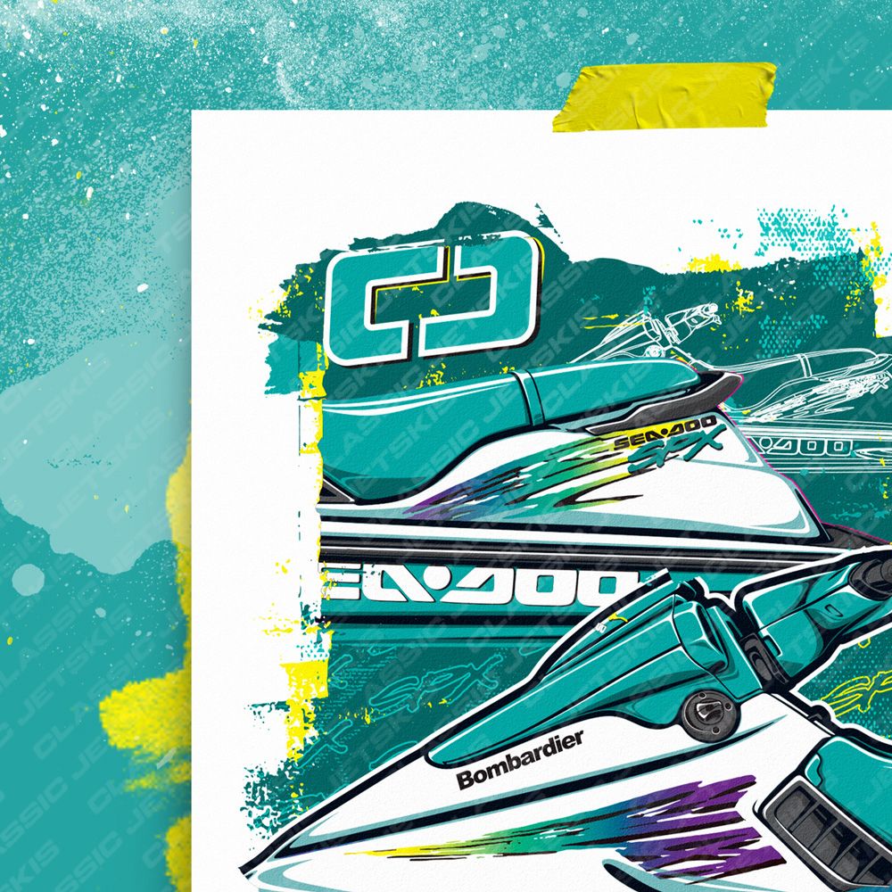 Seadoo SPX 1996 Print