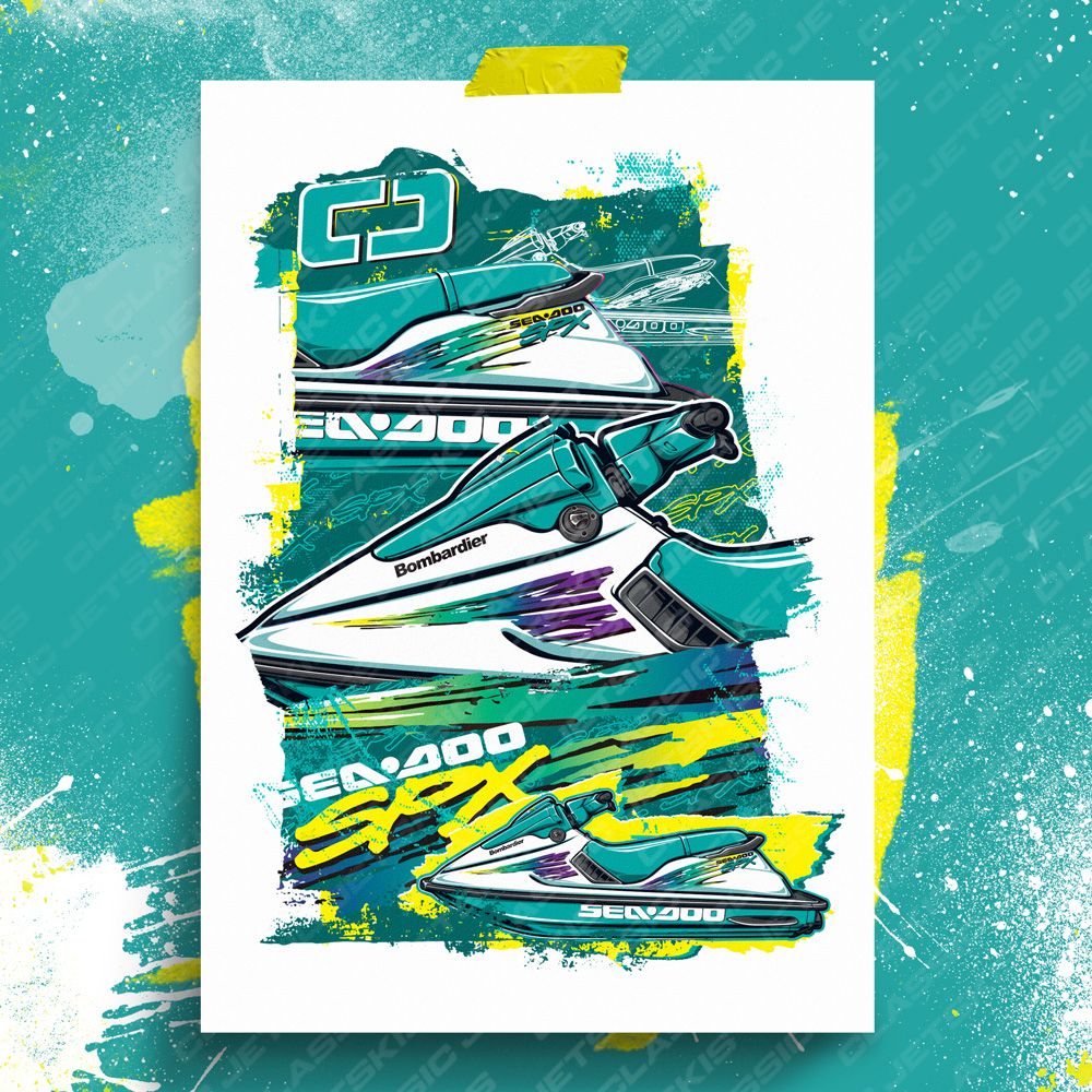 Seadoo SPX 1996 Print