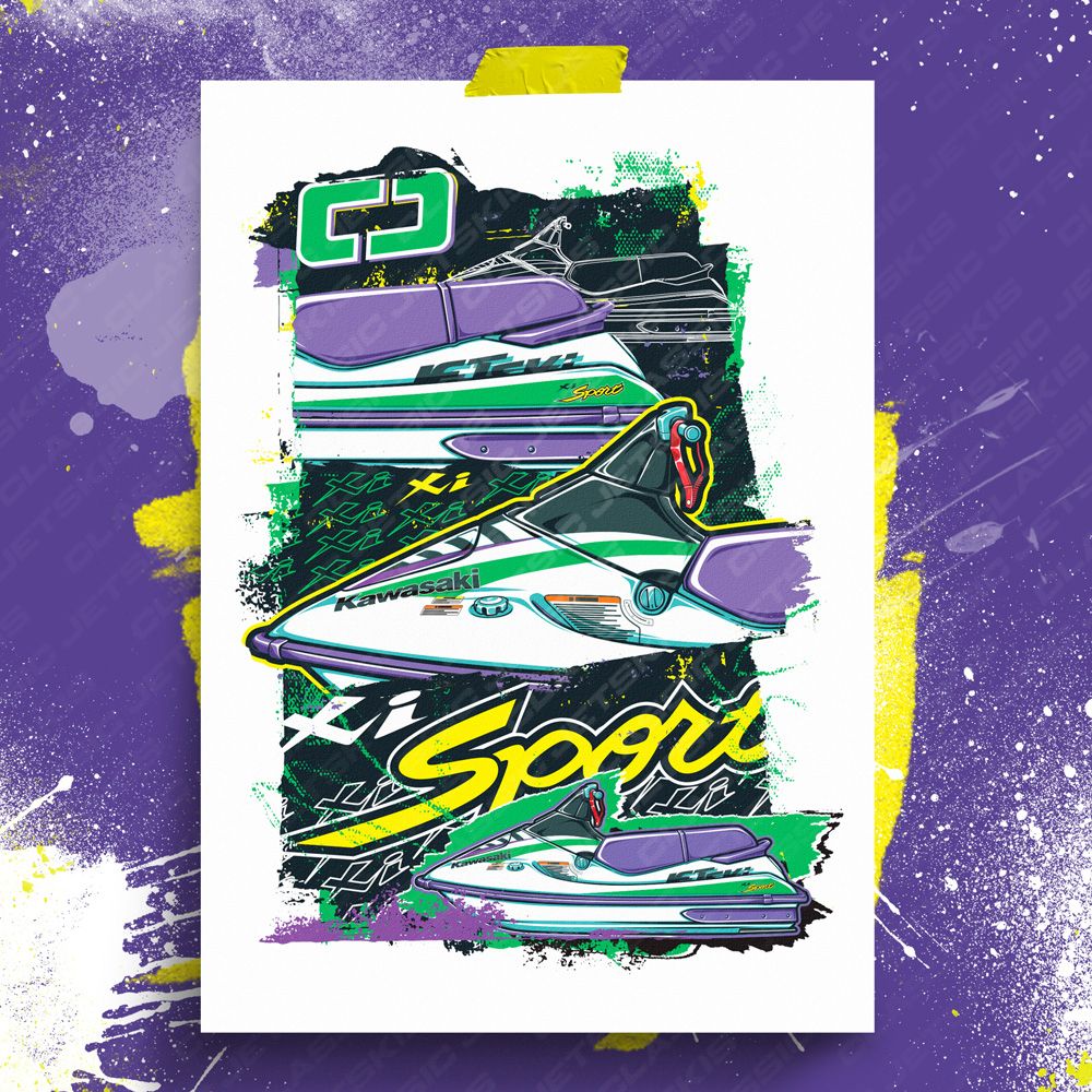Kawasaki XI 1997 Print