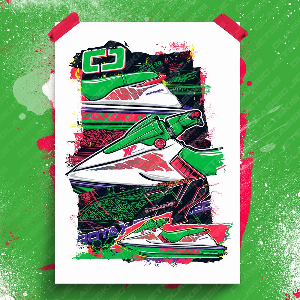 Seadoo XP 1994 Print