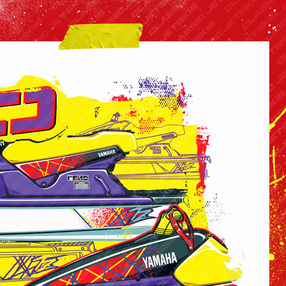 Yamaha Wave Blaster 1994 Print