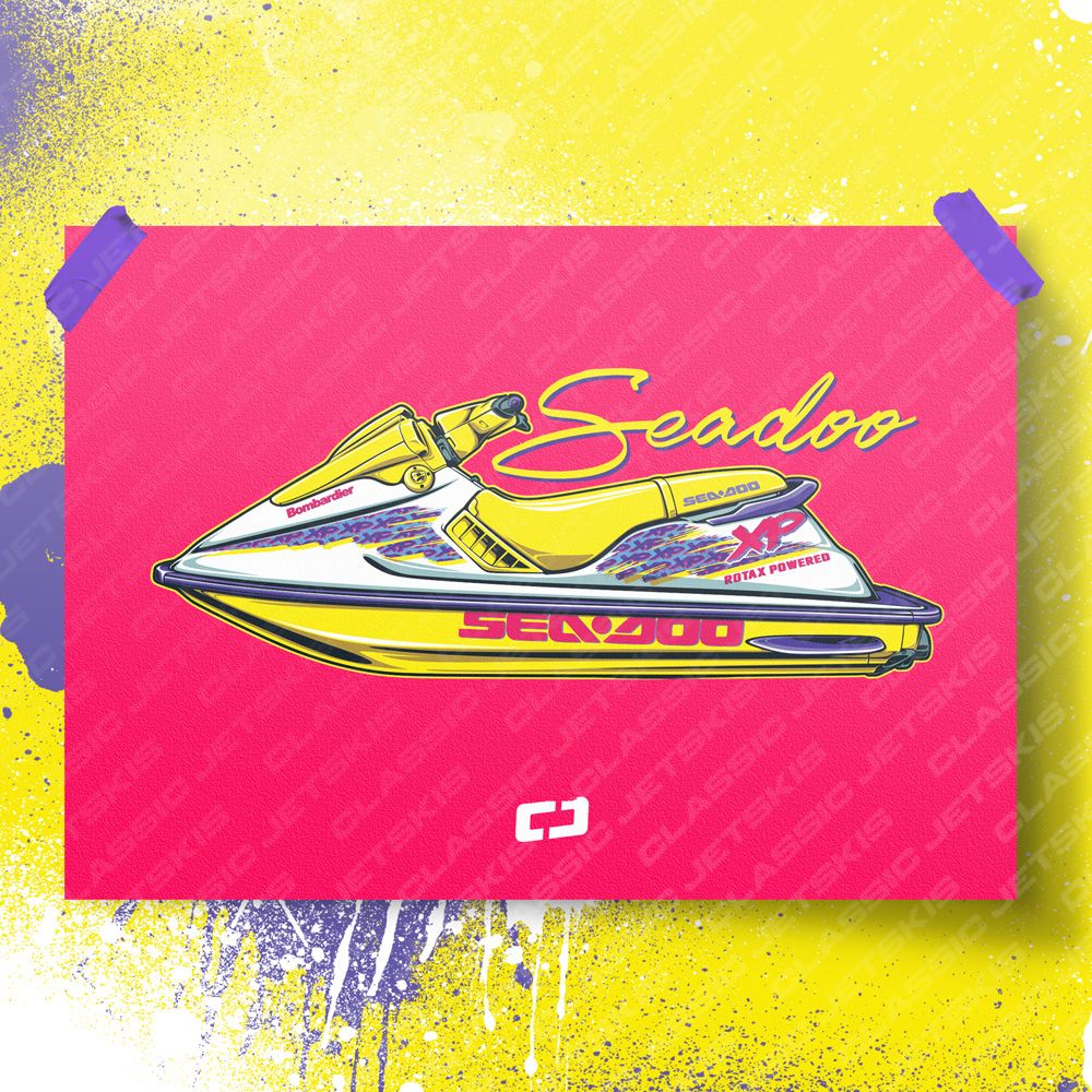 Seadoo XP X4 1995 717 #2 Print 