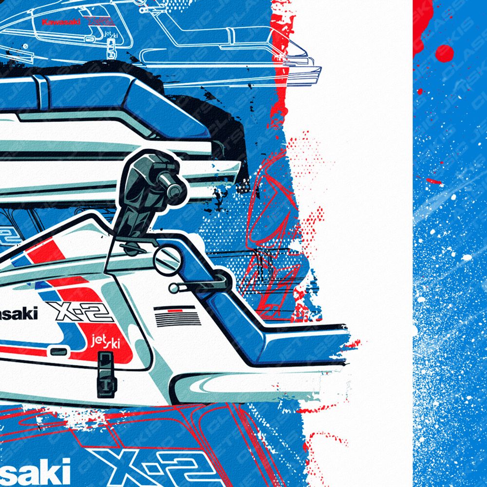 Kawasaki X2 1986 Print