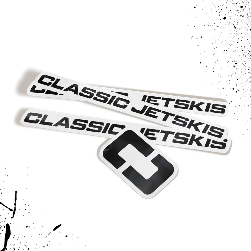 Classic Jetskis Stickers