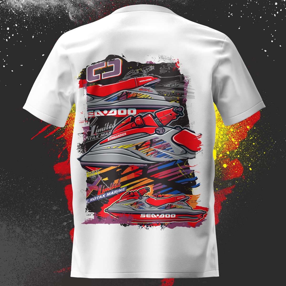 Sea-Doo GSX GRAY GHOST 1998 - Retro Tee