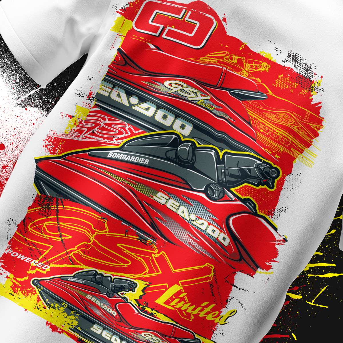 Sea-Doo GSX Ltd 1999 - Retro Tee