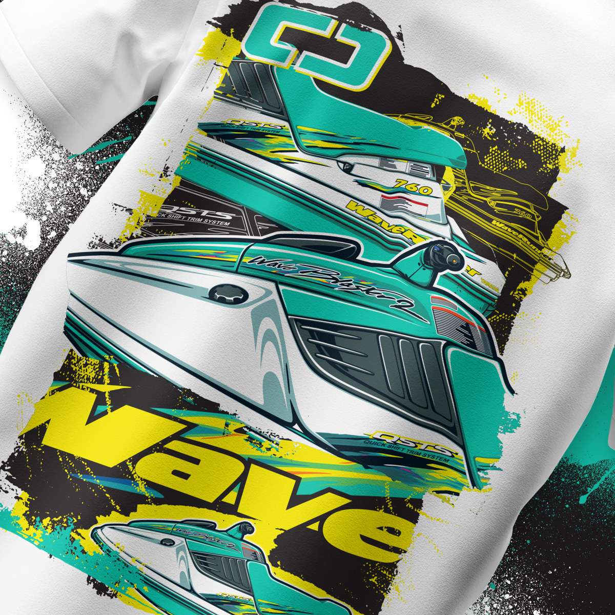 Yamaha Wave Blaster II 1998 - Retro Tee