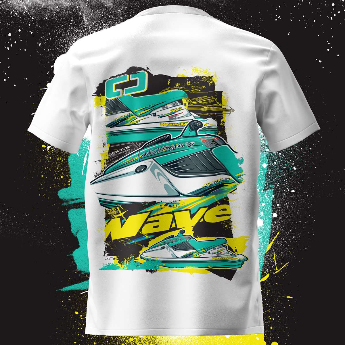 Yamaha Wave Blaster II 1998 - Retro Tee