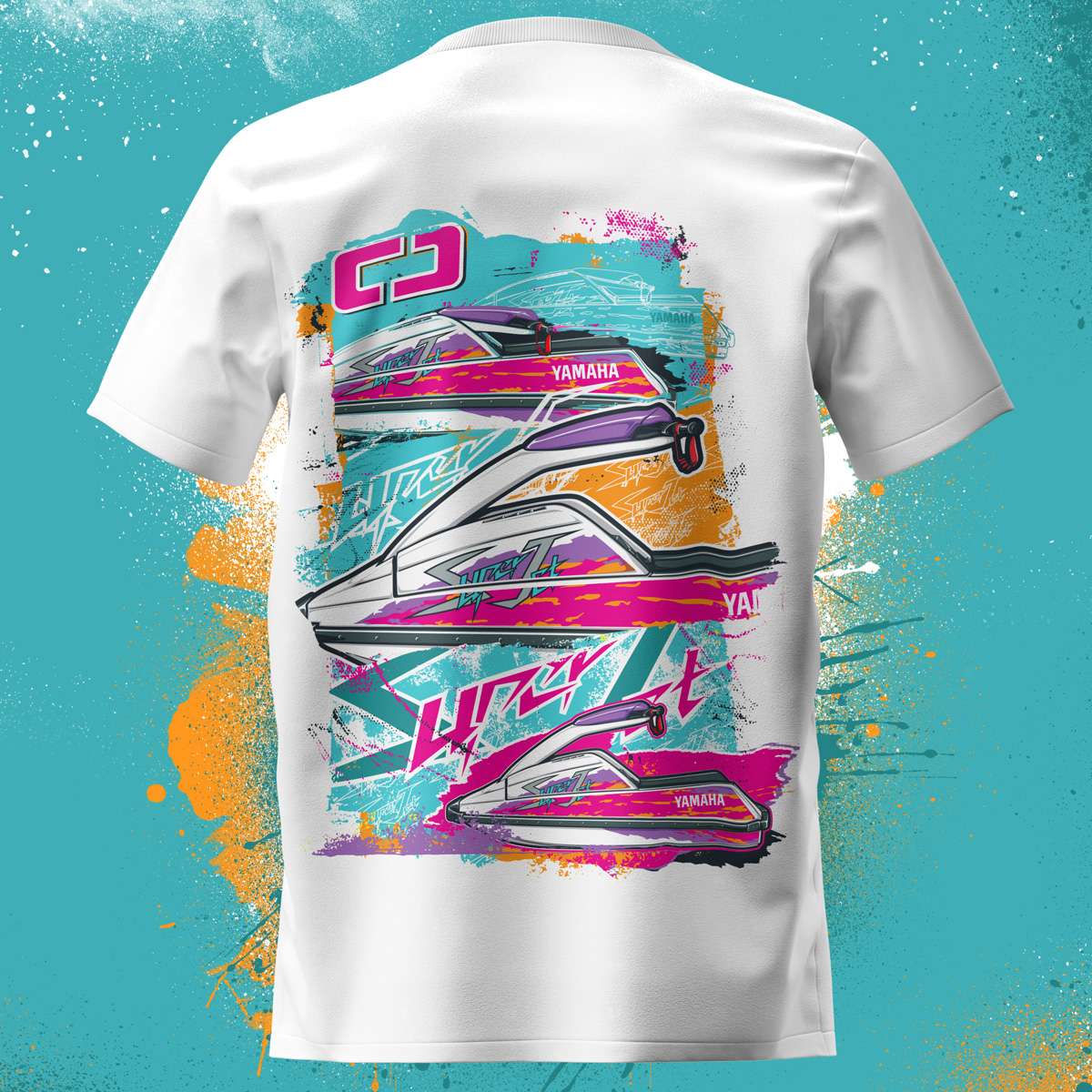 Yamaha SuperJet 1994 Square Nose - Retro Tee