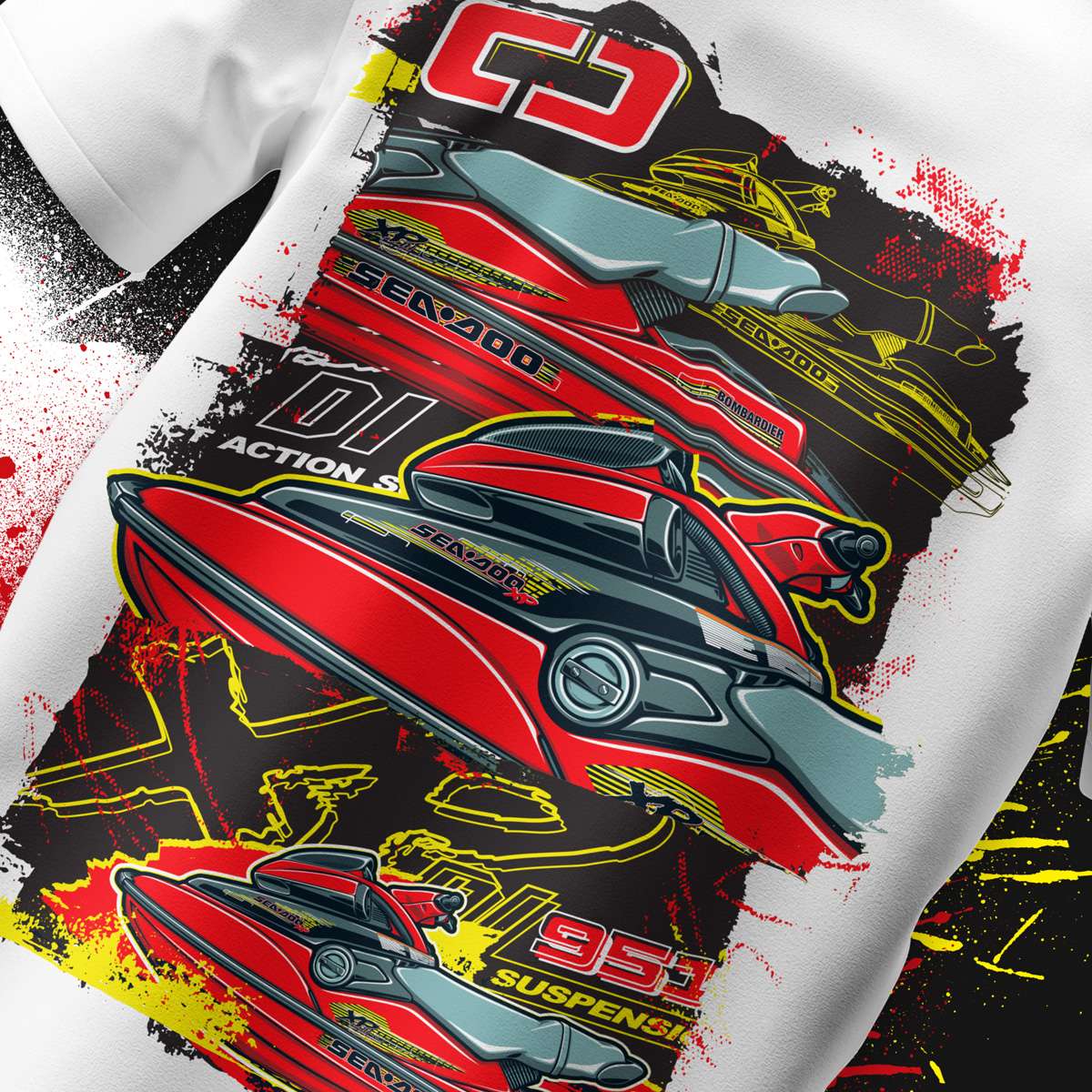 Seadoo  XPDI 2003 - Retro Tee