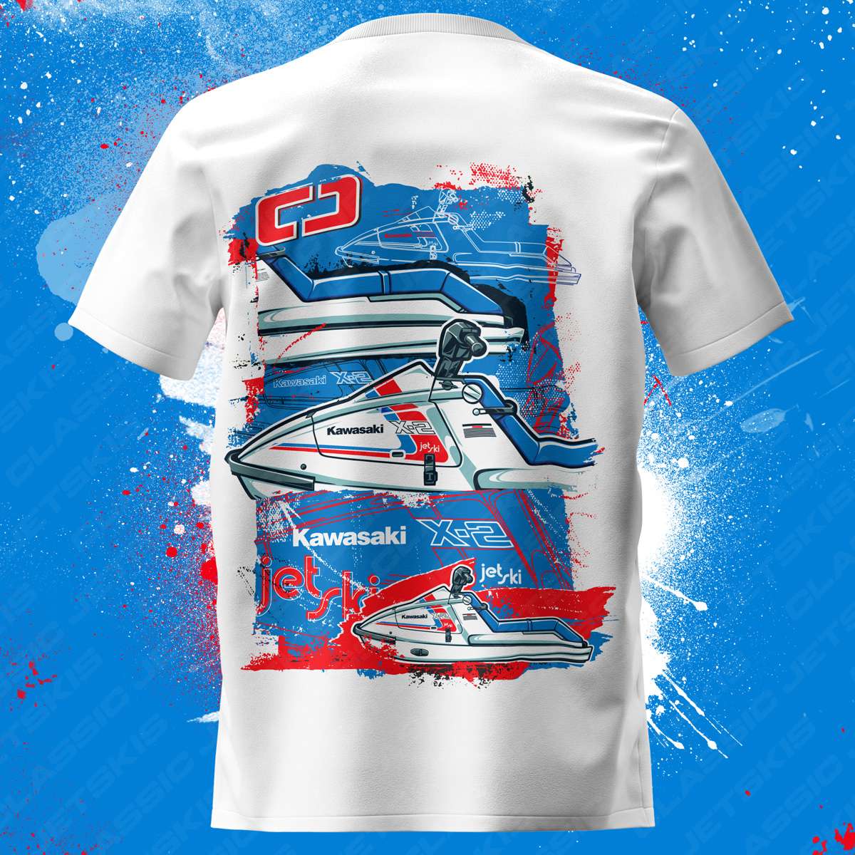 Kawasaki X2 1986 - Retro Tee
