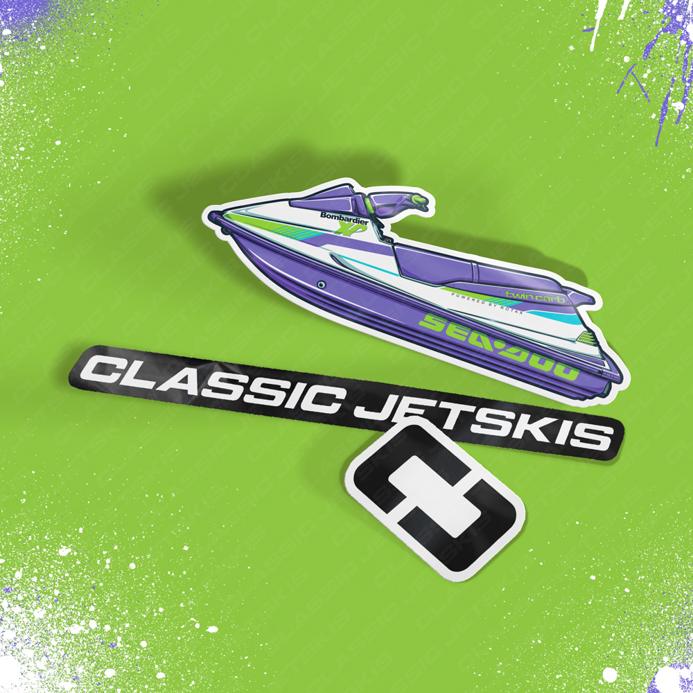 Sea-Doo XP 1991 - Sticker Set