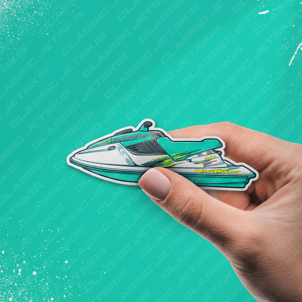 Yamaha Wave Blaster II 1998 - Sticker Set