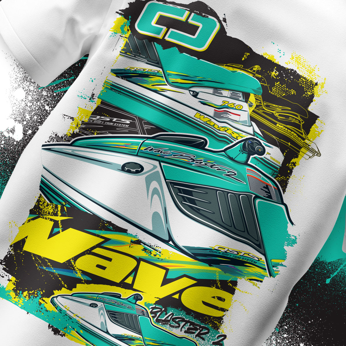 Yamaha Wave Blaster II 1998 - Retro Tee