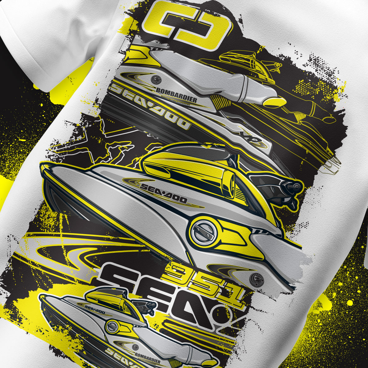 Seadoo  XP 2001 - Retro Tee