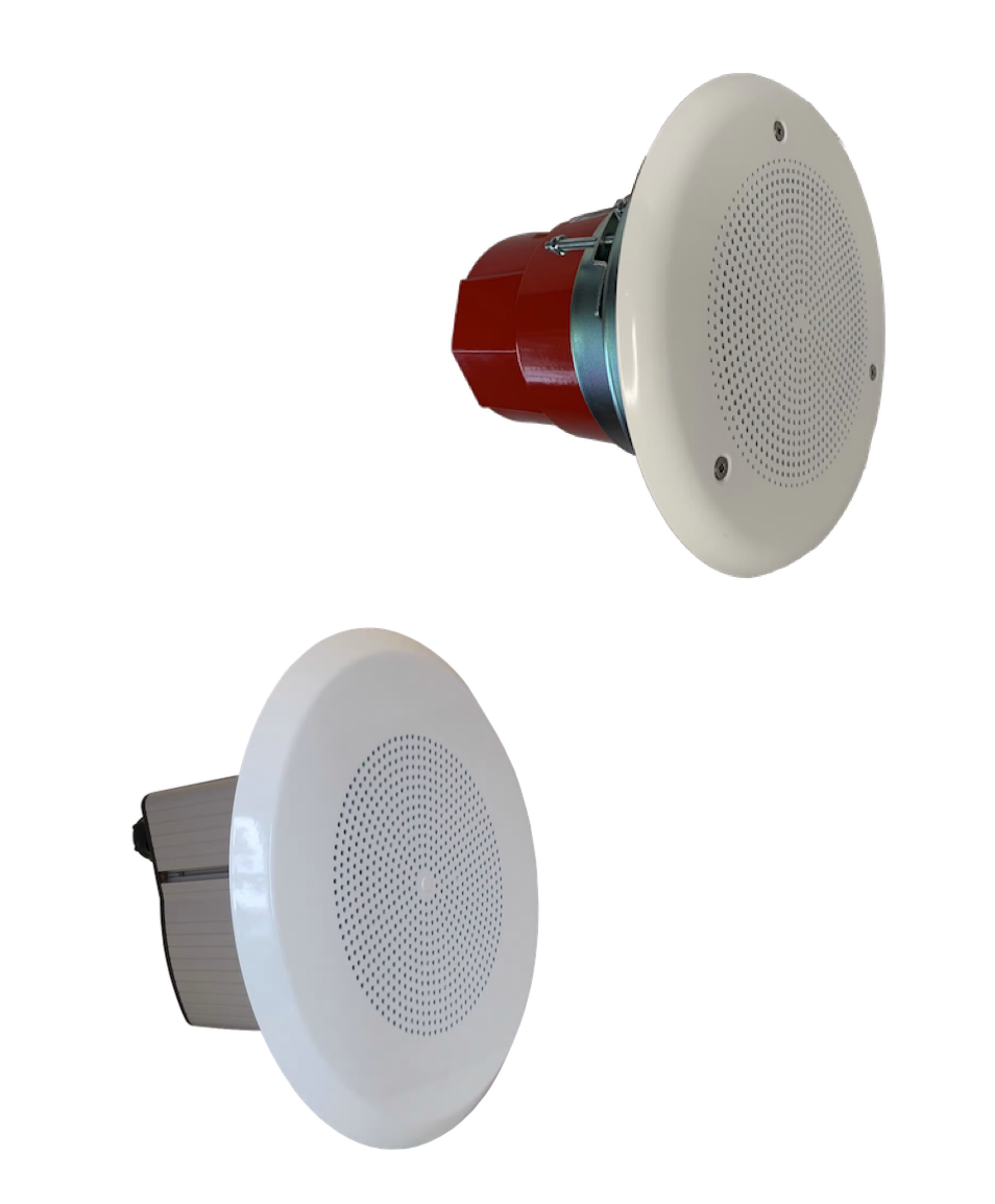 GAI-Tronics Page Party System DNH Explosion proof ceiling speaker with steel front sold by MGQ Telecom