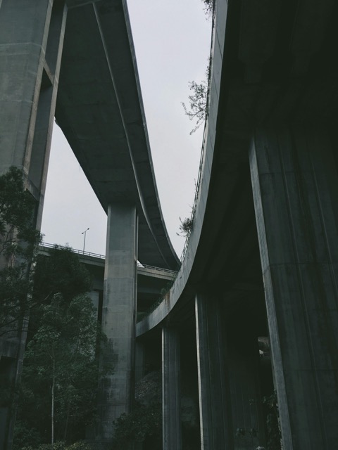 Brücke aus Selbstheilendem Beton