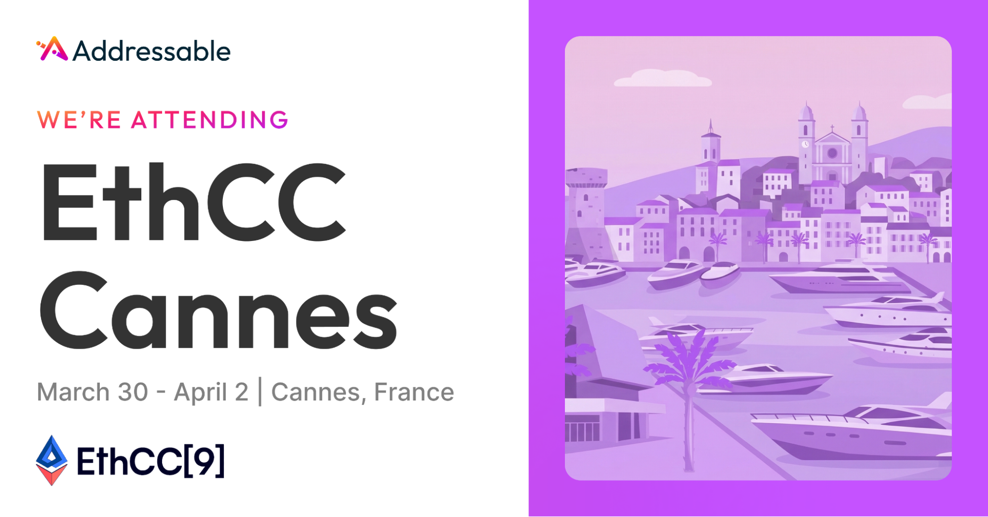 We are heading to the French Riviera for EthCC and our Co-Founder will be on stage at HackSeasons asking the question Web3 needs to answer.