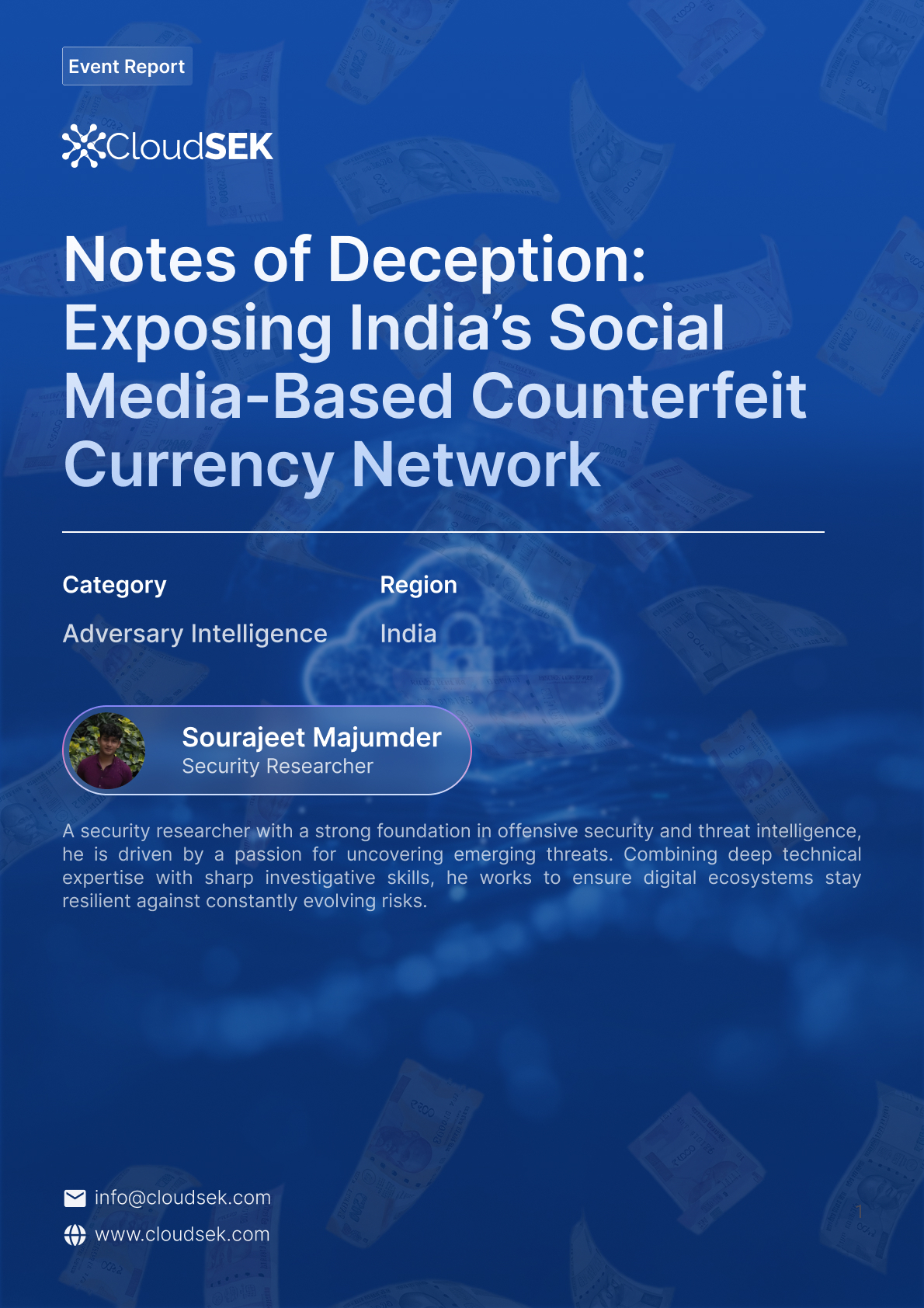 Notes of Deception: Exposing India’s Social Media-Based Counterfeit Currency Network