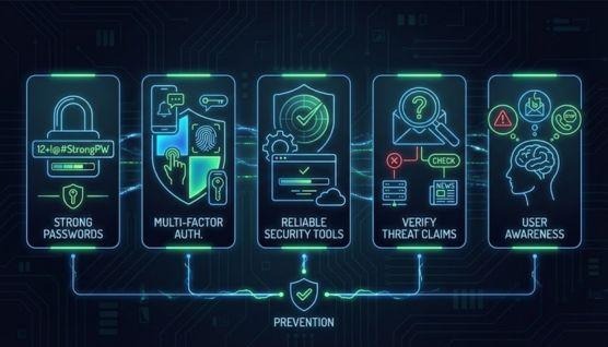 how can you prevent fake hacking