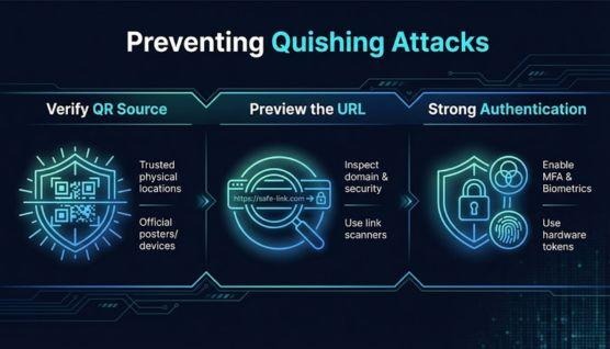 how to prevent quishing attacks