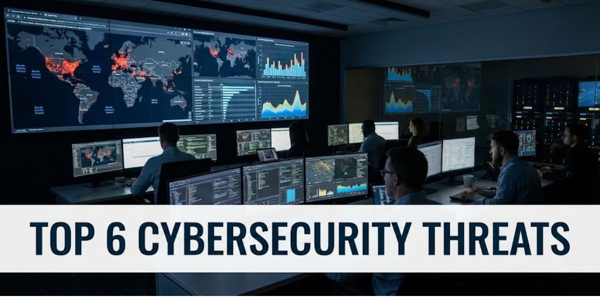 Top 6 Cybersecurity Threats in 2025