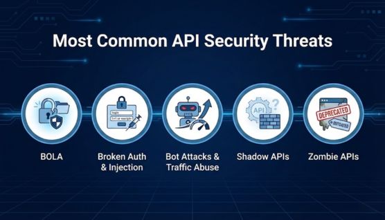 most common api security threats
