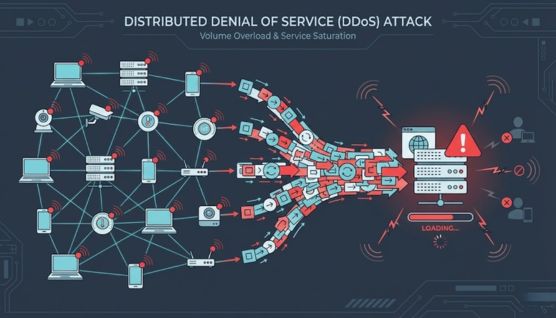 how ddos attack works