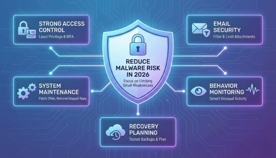 how to reduce malware risk