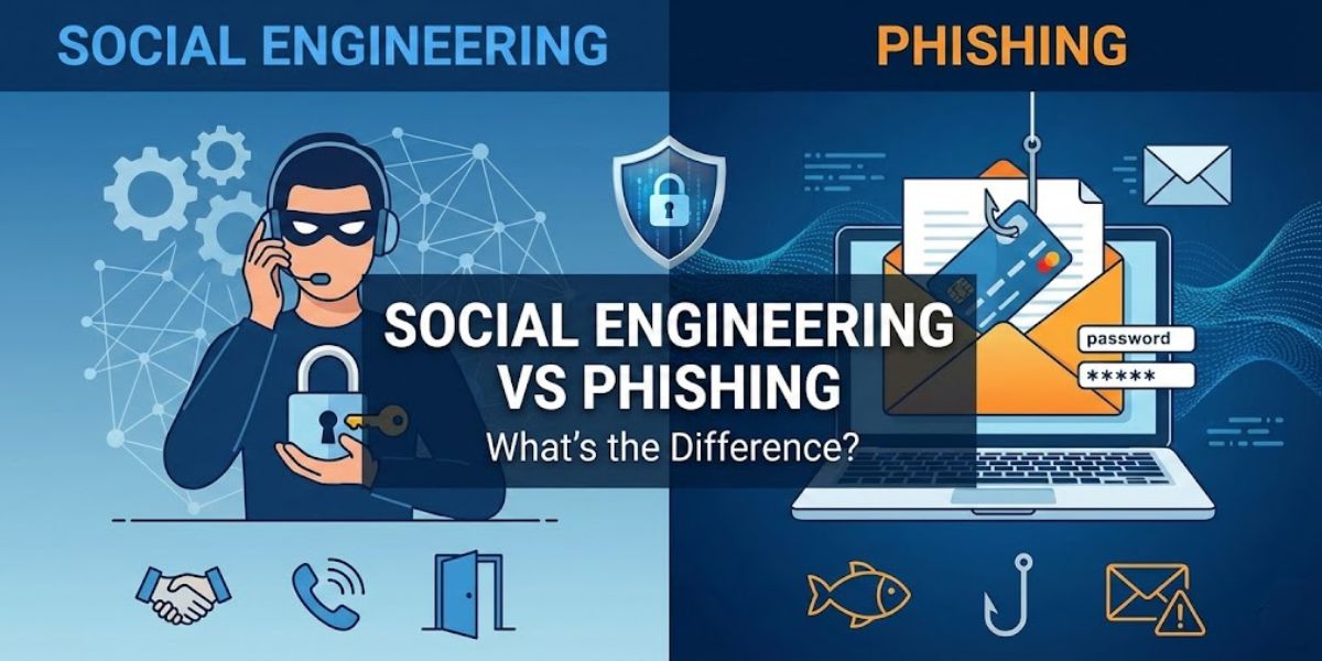 Social Engineering vs Phishing: What’s the Difference?