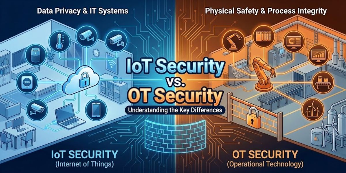 What Is the Difference Between IoT and OT Security?