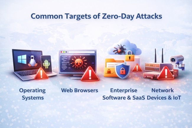 targets of zero day attack