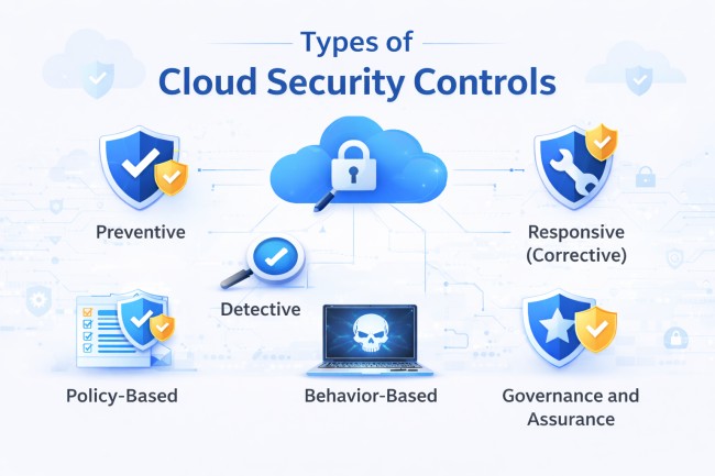types of cloud security controls