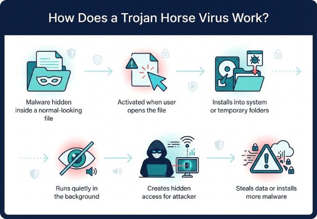 trojan virus working