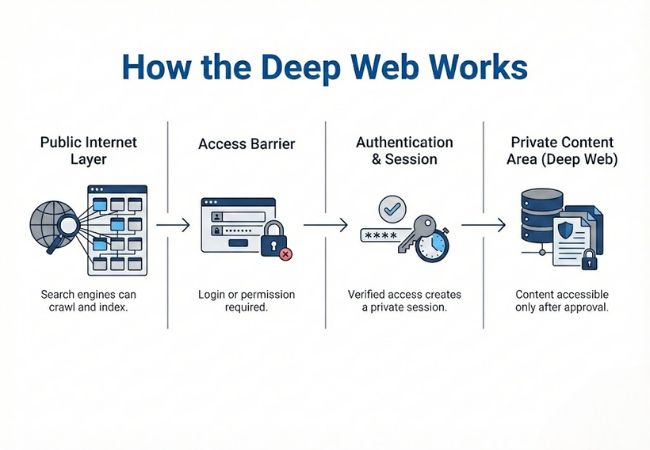 how the deep web works