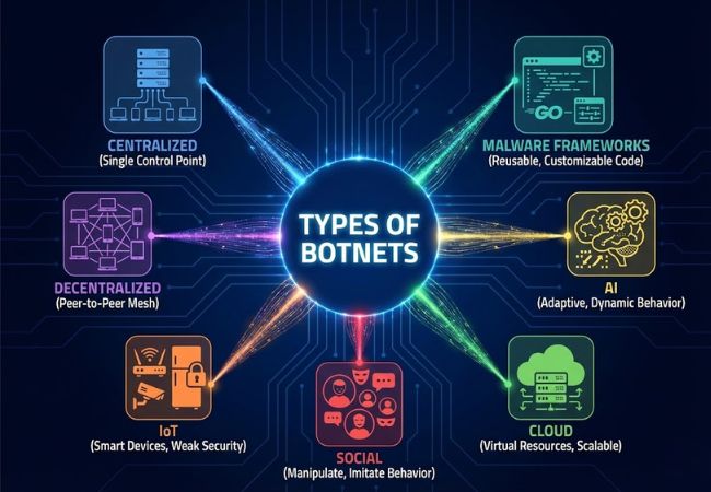 types of botnets