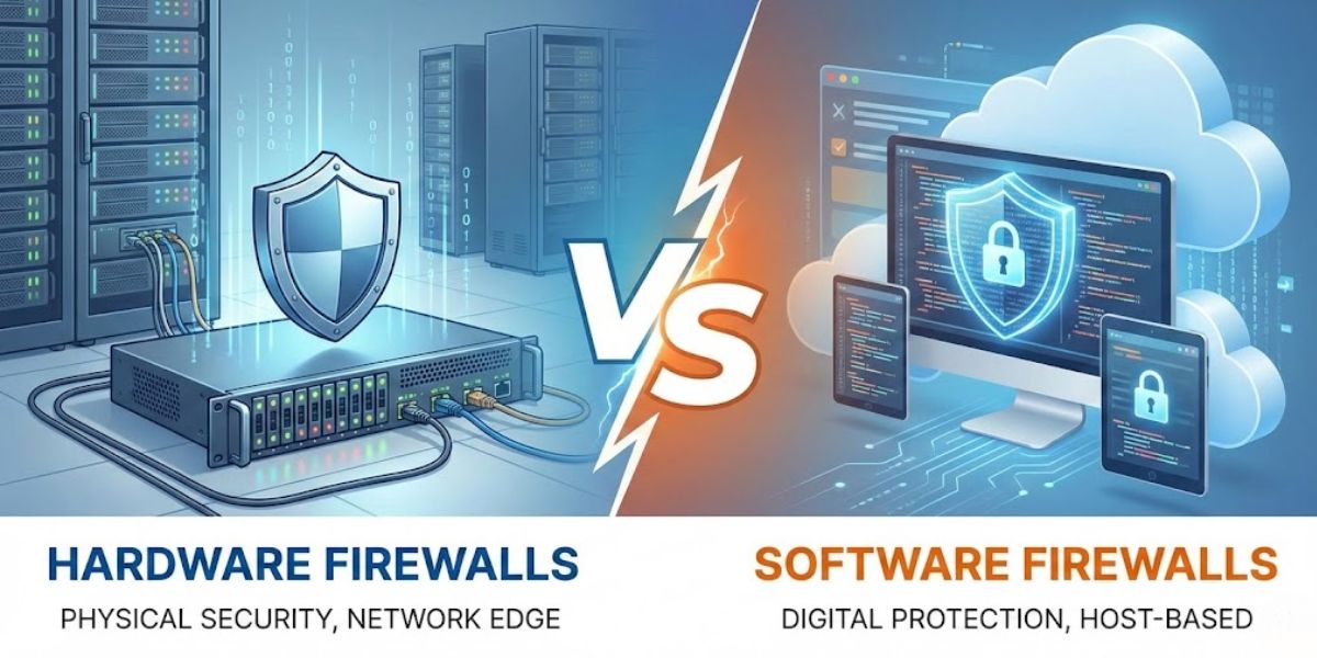 Hardware Firewalls Vs. Software Firewalls:  What Are The Key Differences?
