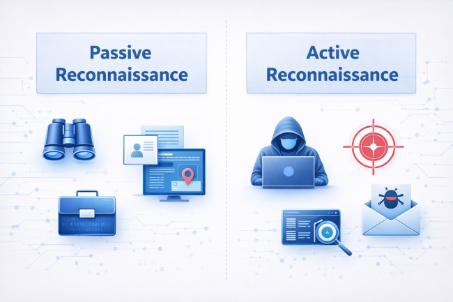 types of cybersecurity reconnaissance