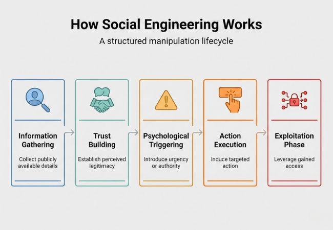 how does social engineering work