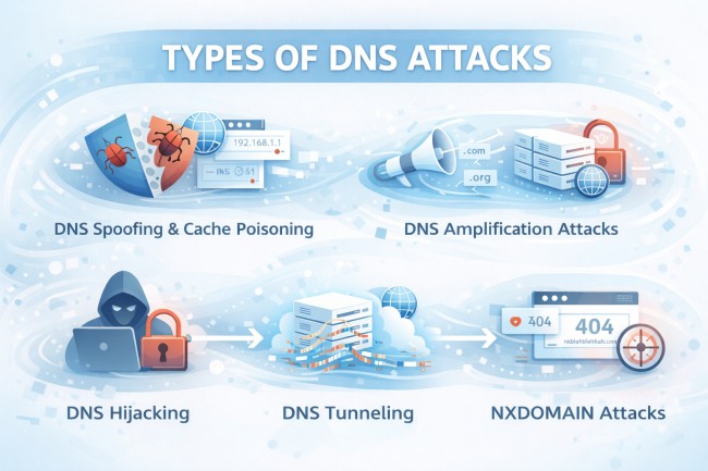 types of dns attack