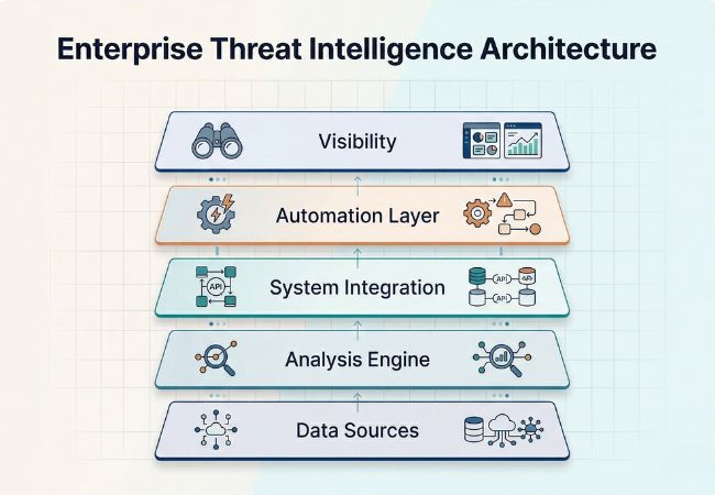 core components of enterprise threat intelligence solution