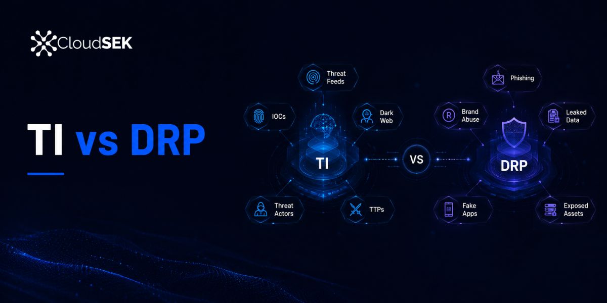 What Is the Difference Between Threat Intelligence and Digital Risk Protection?